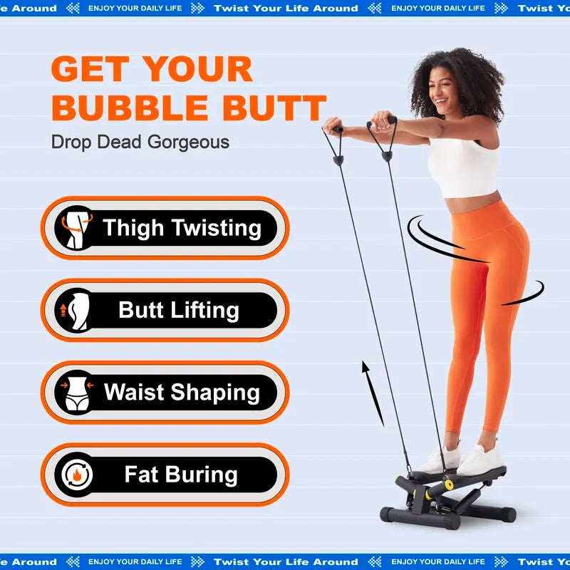 Ziwwvy Twisting Stepper – Full Body Workout at Home
