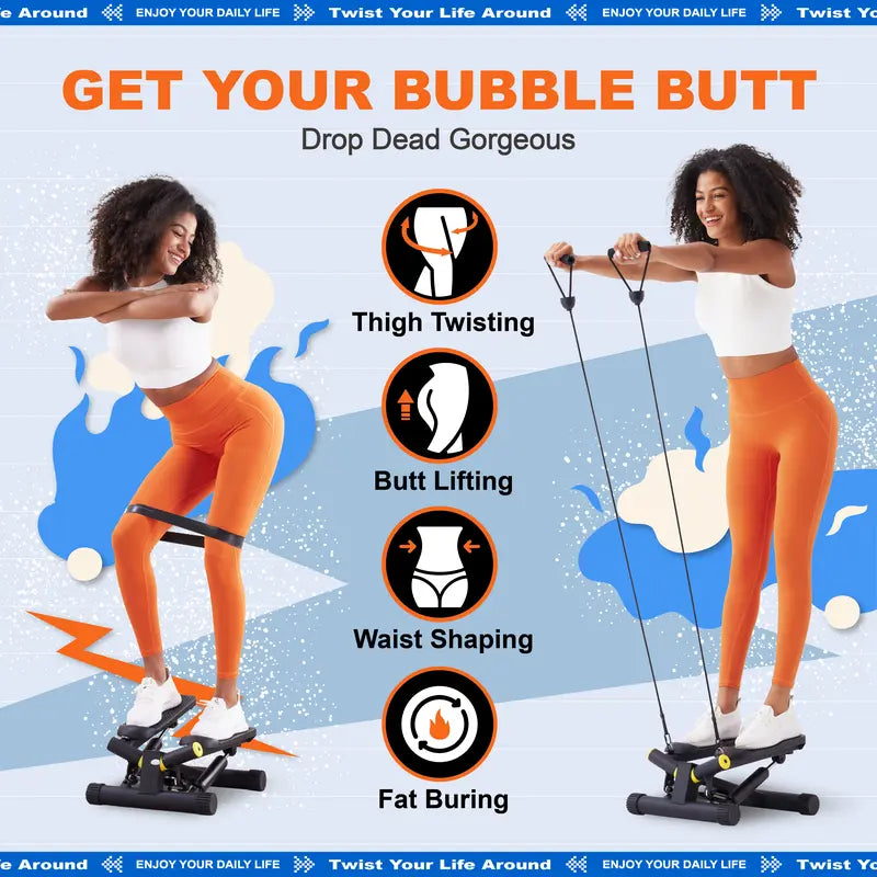 Ziwwvy Twisting Stepper – Full Body Workout at Home