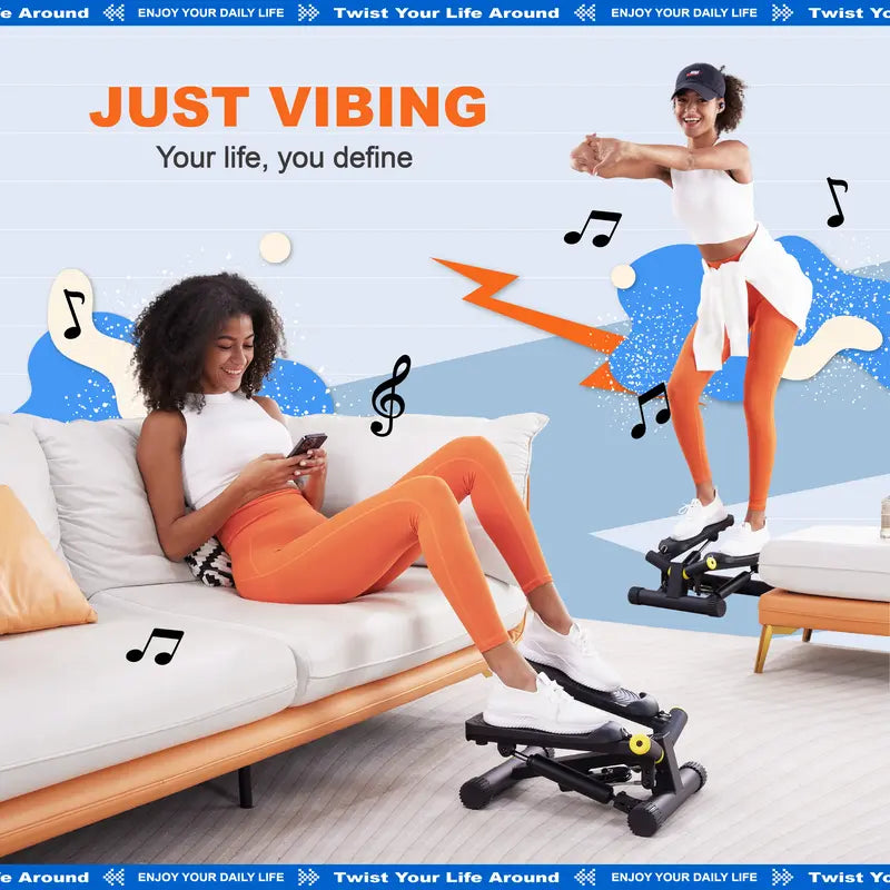 Ziwwvy Twisting Stepper – Full Body Workout at Home